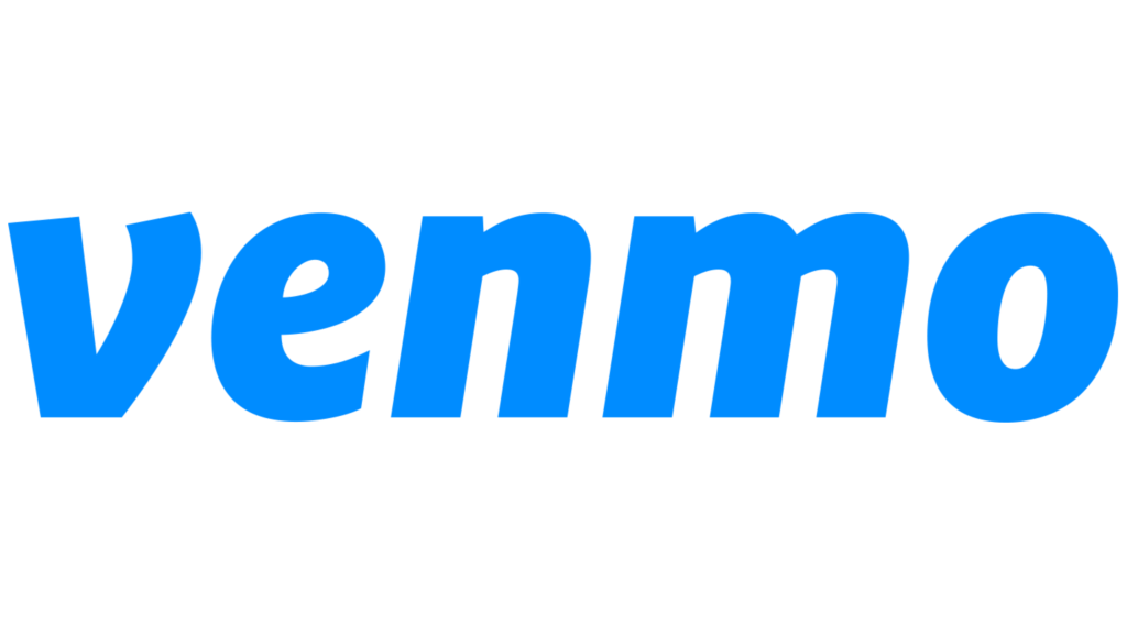 The light blue Venmo logo.